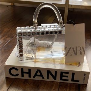 Zara Transparent Mini Box Bag